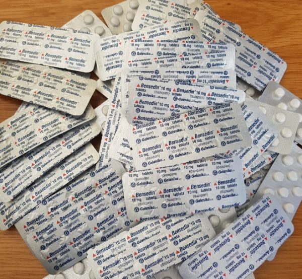 Galenika Bensedin 10mg diazepam UK Pharma tablets
