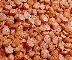 50 x Orange Smiley 220mg MDMA Pills