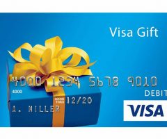Visa gift card $200