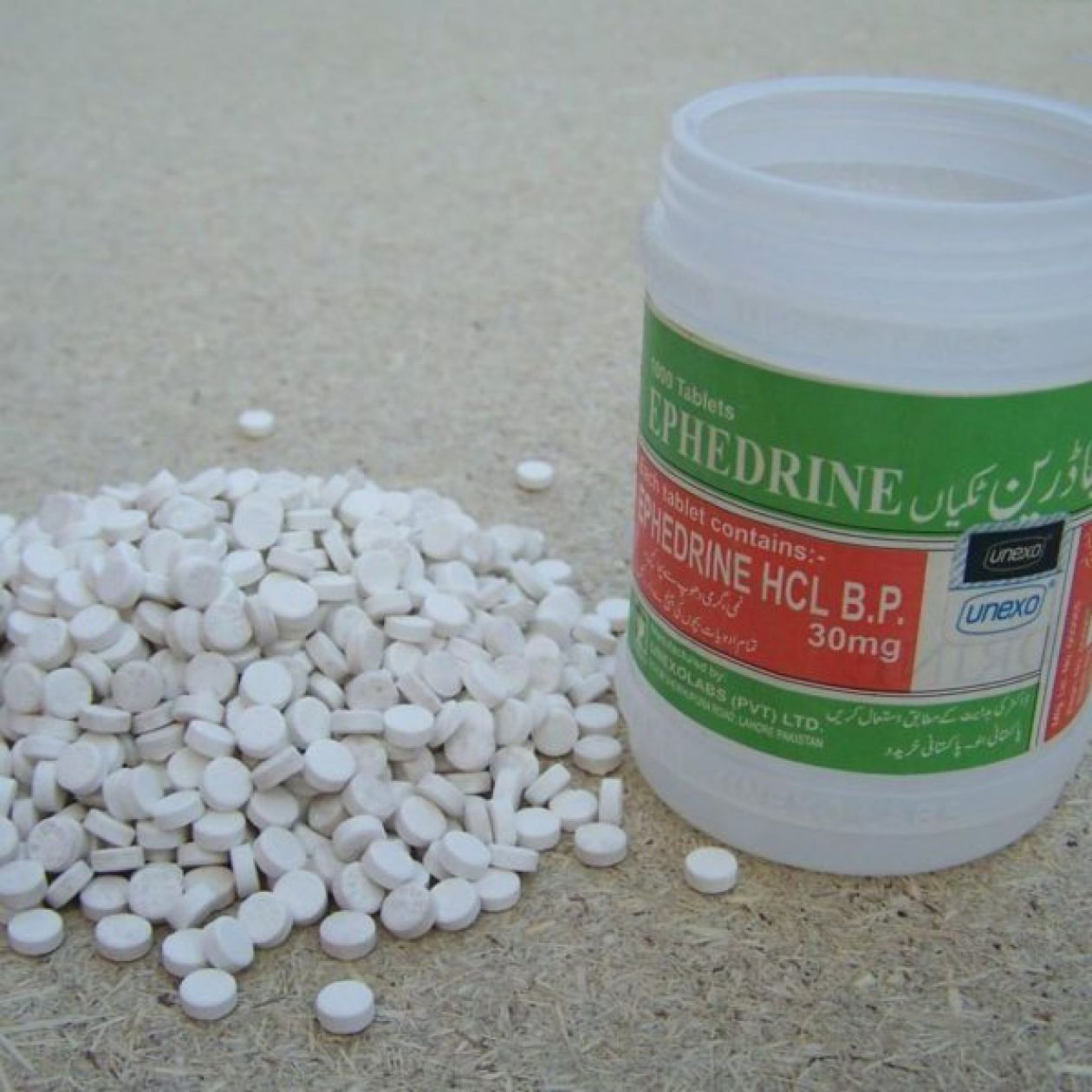 Pseudoephedrine Hcl powder – 99,8% purity